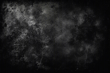 Dust and scratches design. Aged photo editor layer. Black grunge abstract background - obrazy, fototapety, plakaty