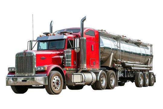 Red Oil Truck