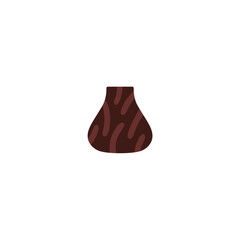 vector brown pot element vector
