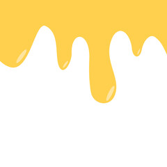Melted Cheese Corner Border