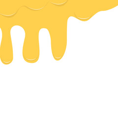 Melted Cheese Corner Border