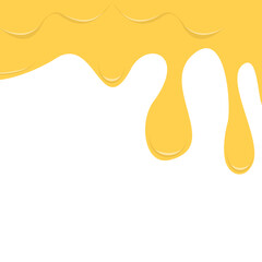 Melted Cheese Corner Border