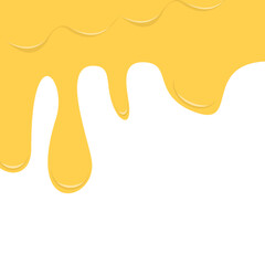 Melted Cheese Corner Border