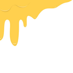 Melted Cheese Corner Border