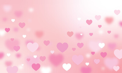 Romantic heart wallpaper for Valentine's day