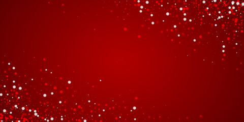 Beautiful snowfall christmas background. Subtle