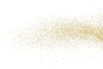 Gold Vector Texture Pattern on White Background. Light Golden Confetti. Yellow Illustration Backdrop. Design Element.	
