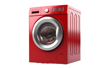 Washer Appliance isolated on transparent Background