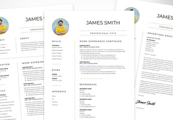 CV and Cover Letter Template