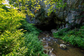The Bolii Cave at Petroșani in România