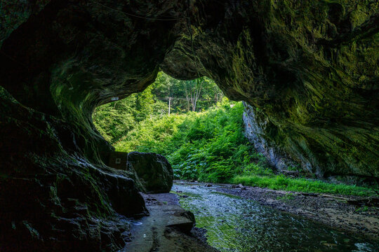 The Bolii Cave at Petroșani in România