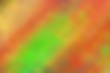 Obraz premium Abstract blurred background image of orange, green colors gradient used as an illustration. Designing posters or advertisements.