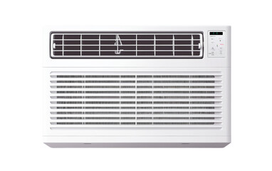 Air Conditioning Unit for Windows isolated on transparent Background