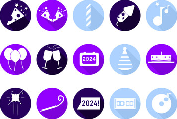 New Year Icon Collection
