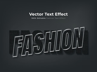 Editable text effects