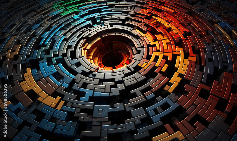 Poster abstract creative background texture with color image.