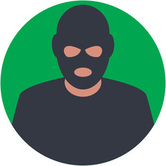 Thief Vector Icon
