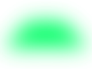 green gradient background on transparent light effect