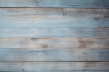 Obraz premium Faded Coastal Blue Wooden Panels