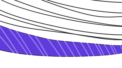 Lines and a general purple stripe flash