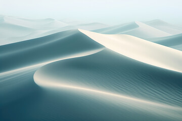 Vast Desert Landscape from Above