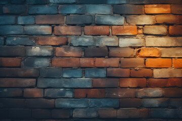Obraz premium Faded Brick Wall Surface