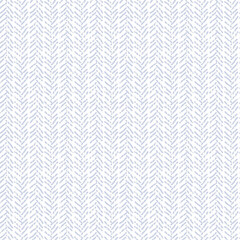 Seamless simple herringbone pattern. Light grey stripes on a white background.