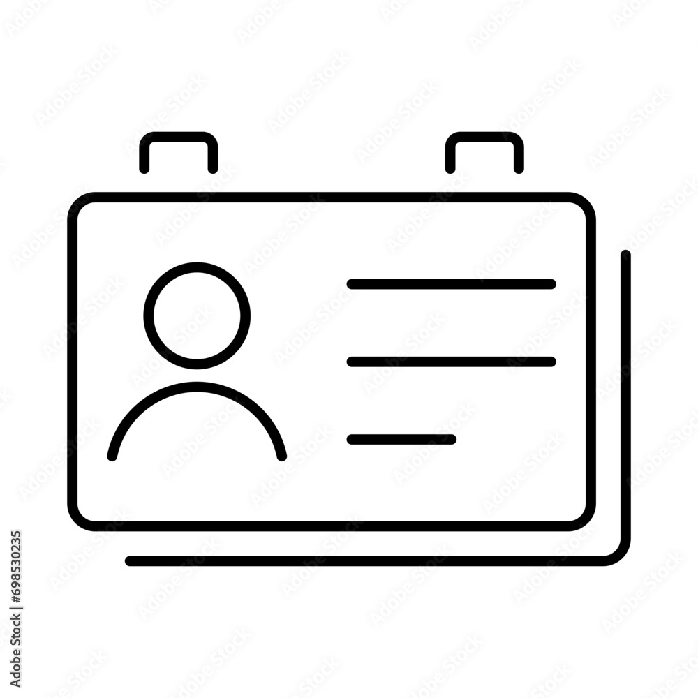 Poster account icon, set of simple contact us icons for web and mobile app. social media network icon call 