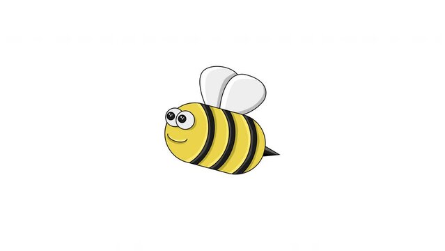 animated video of the bee icon