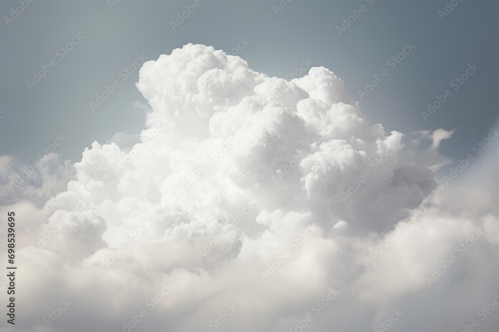 Poster cloudscape has been developing in gorgeous form. this image has a vintage effect, a cottony and soft