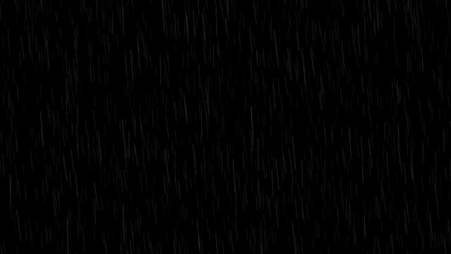 slowly rain drop Overlay Background animation 