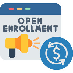 Open Enrollment Icon