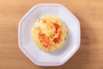 カニチャーハン　（花咲ガニ）