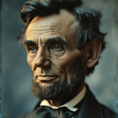 Abraham Lincoln - obrazy, fototapety, plakaty