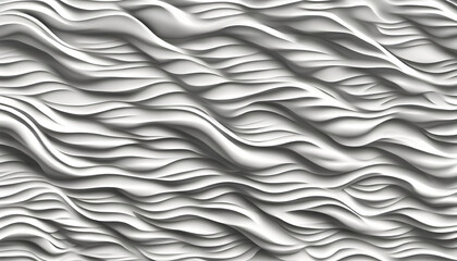 Abstract Silver Wavy Texture