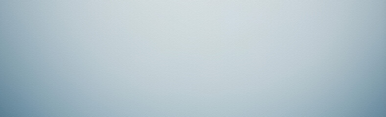 Abstract blue grey grainy wall texture background. Elegant background with space for design copy space. Gradient. Web banner. Wide panoramic template.