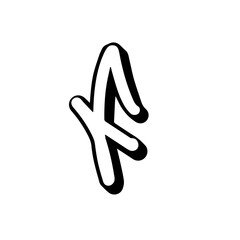 Logo handLettering Alphabet Vector