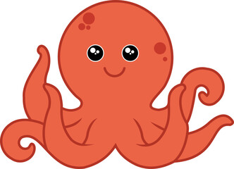 Cartoon Sea Animal