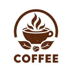 A minimalist logo for your coffee shop or business will give it a polished appearance