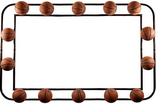 basketball frame border