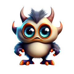 Naklejka premium cartoon devil
