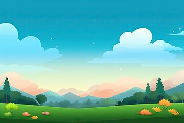 beauty landscape background