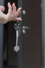 Key to a new house, buying a house