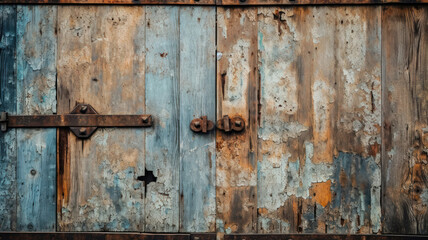 Nostalgic Patina: Aged Industrial Decay Background
