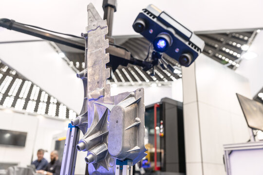 3D quality control and inspection scanning of vehicle part in the automotive industry