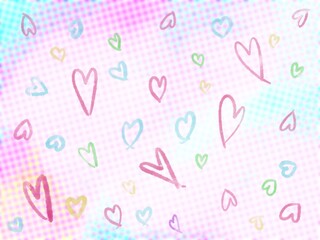 Love collecting Artwork bright designs backgrounds for Valentine’s Day cerebrated art for presentations.