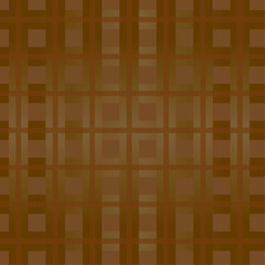 シックなチョコレートイメージカラーのチェック柄