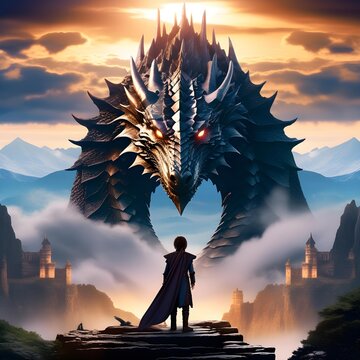 Fantasy: Young heir seeks dragon's heart to restore balance, facing challenges in 100LP