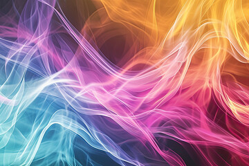 Fototapeta premium abstract colorful wave background