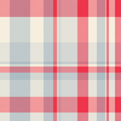 Fabric vector seamless of pattern plaid texture with a check background tartan textile.